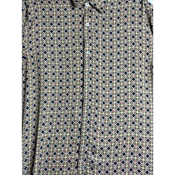 PULL & BEAR Updated Garments L/S Button Down Shirt Mens Large - Morocco - Picture 2 of 6